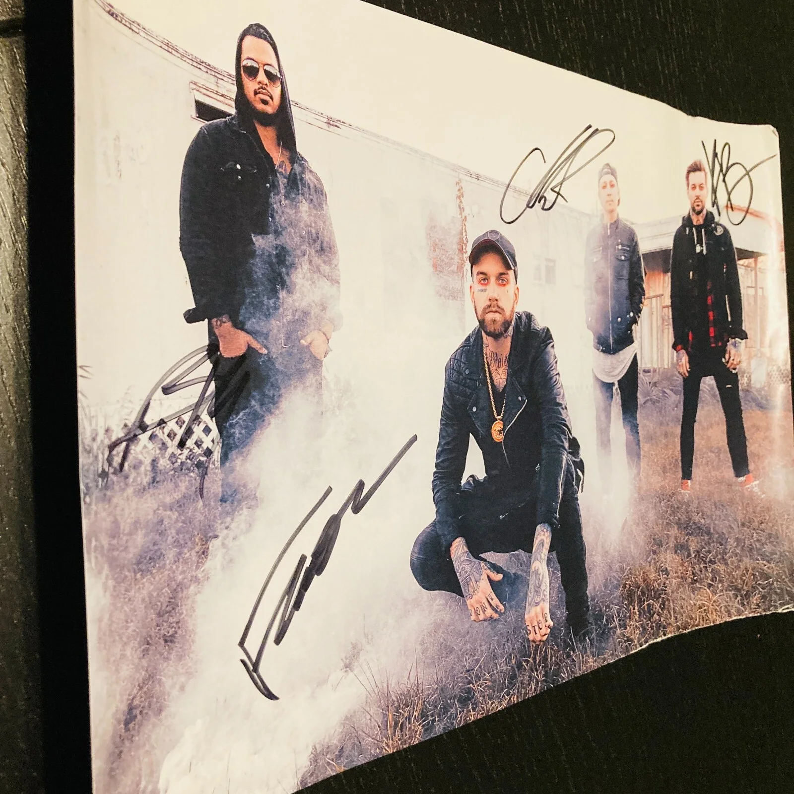 11x17 Glossy Promo Photo of Attila, Signed by All Members - Villains Tour 2019, изображение 3