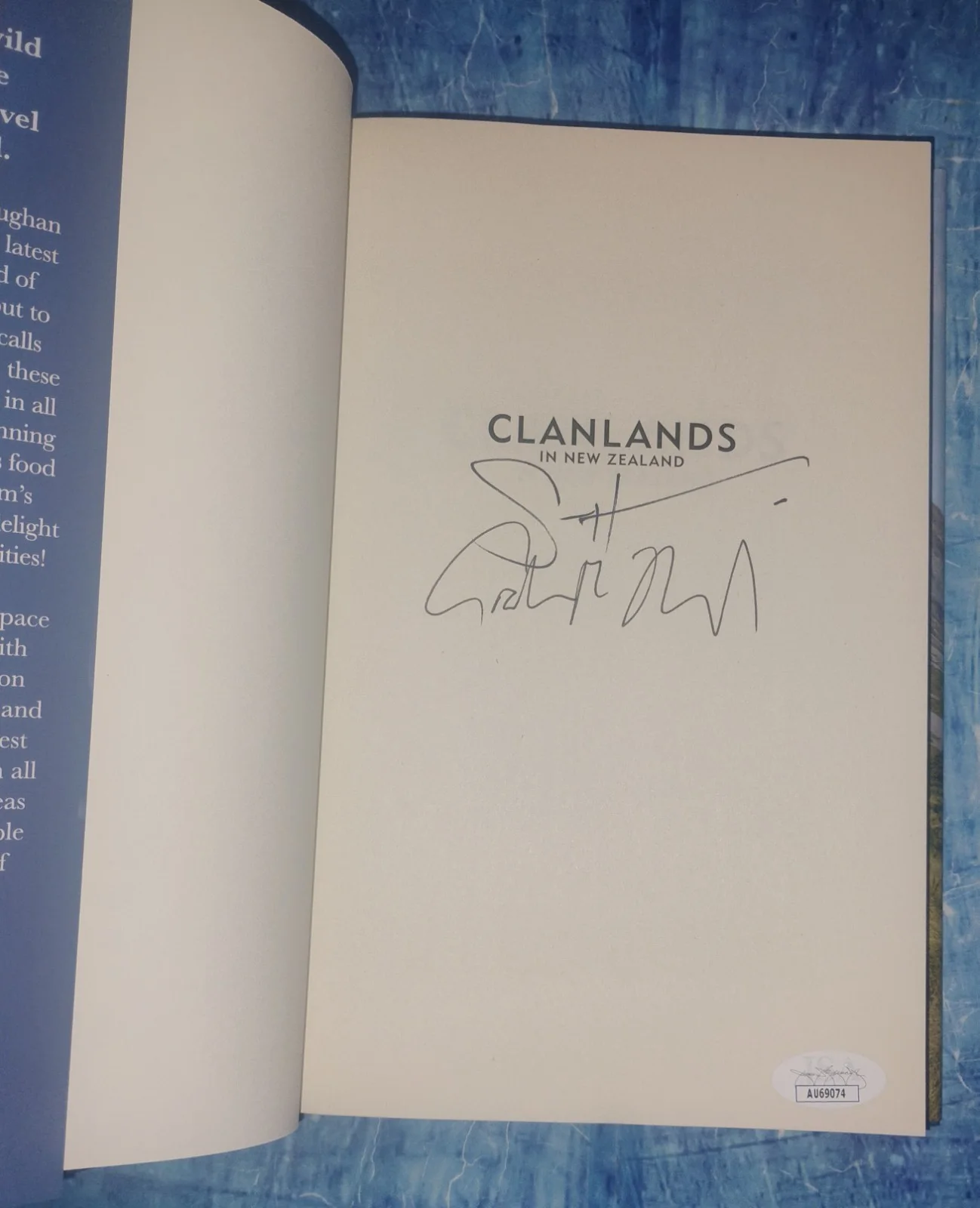 Sam Heughan & Graham McTavish Outlander Signed Book JSA COA Clanlands NO TARIFFS, изображение 3
