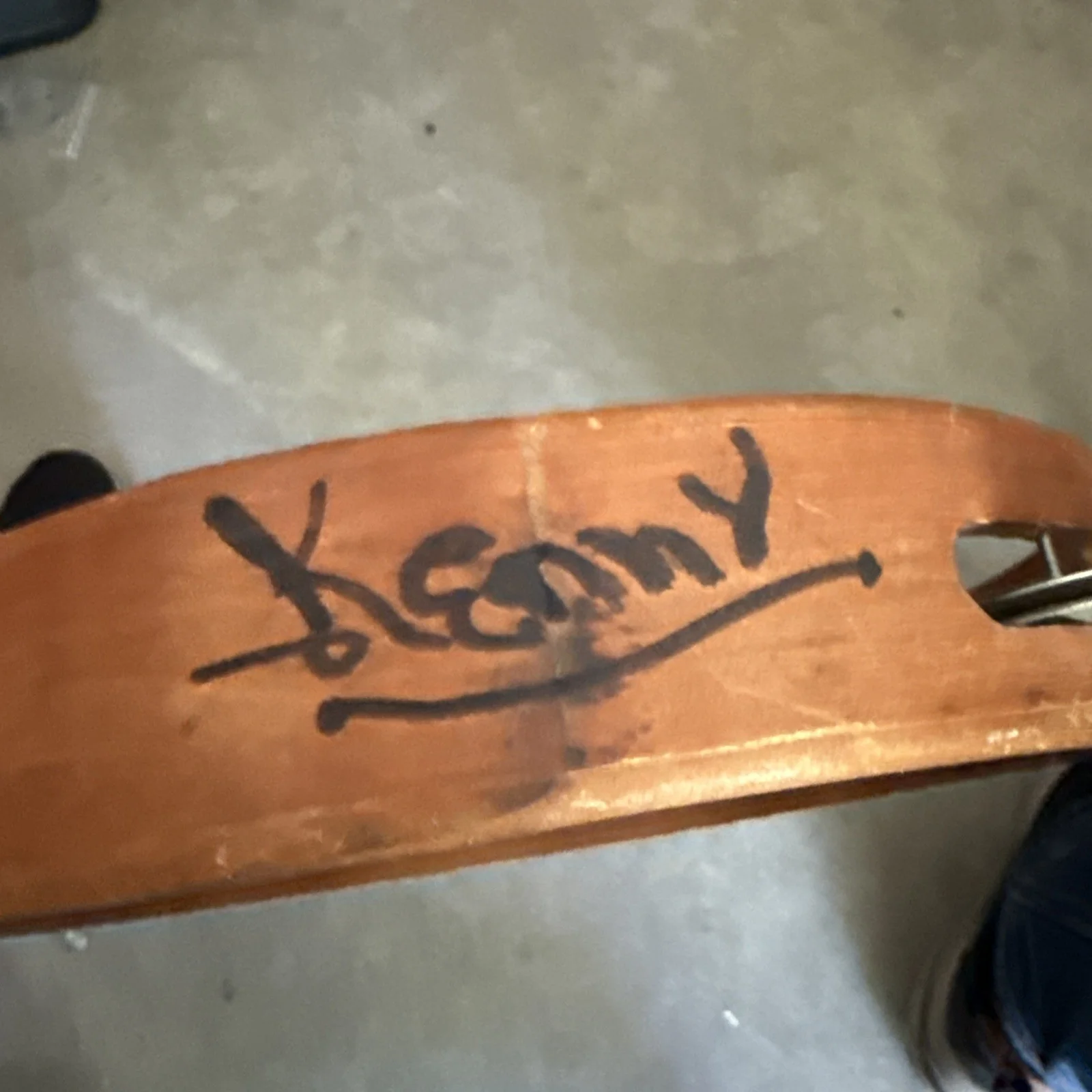 Kenny Rogers — Kenny Rogers Signed Tambourine, image 2
