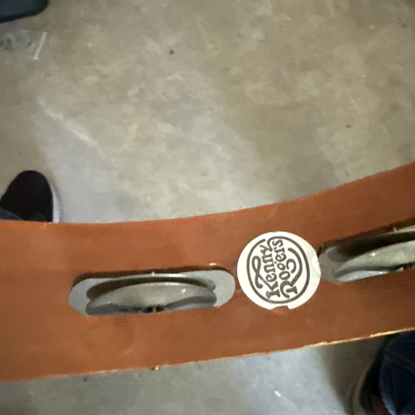 Kenny Rogers — Kenny Rogers Signed Tambourine, image 3