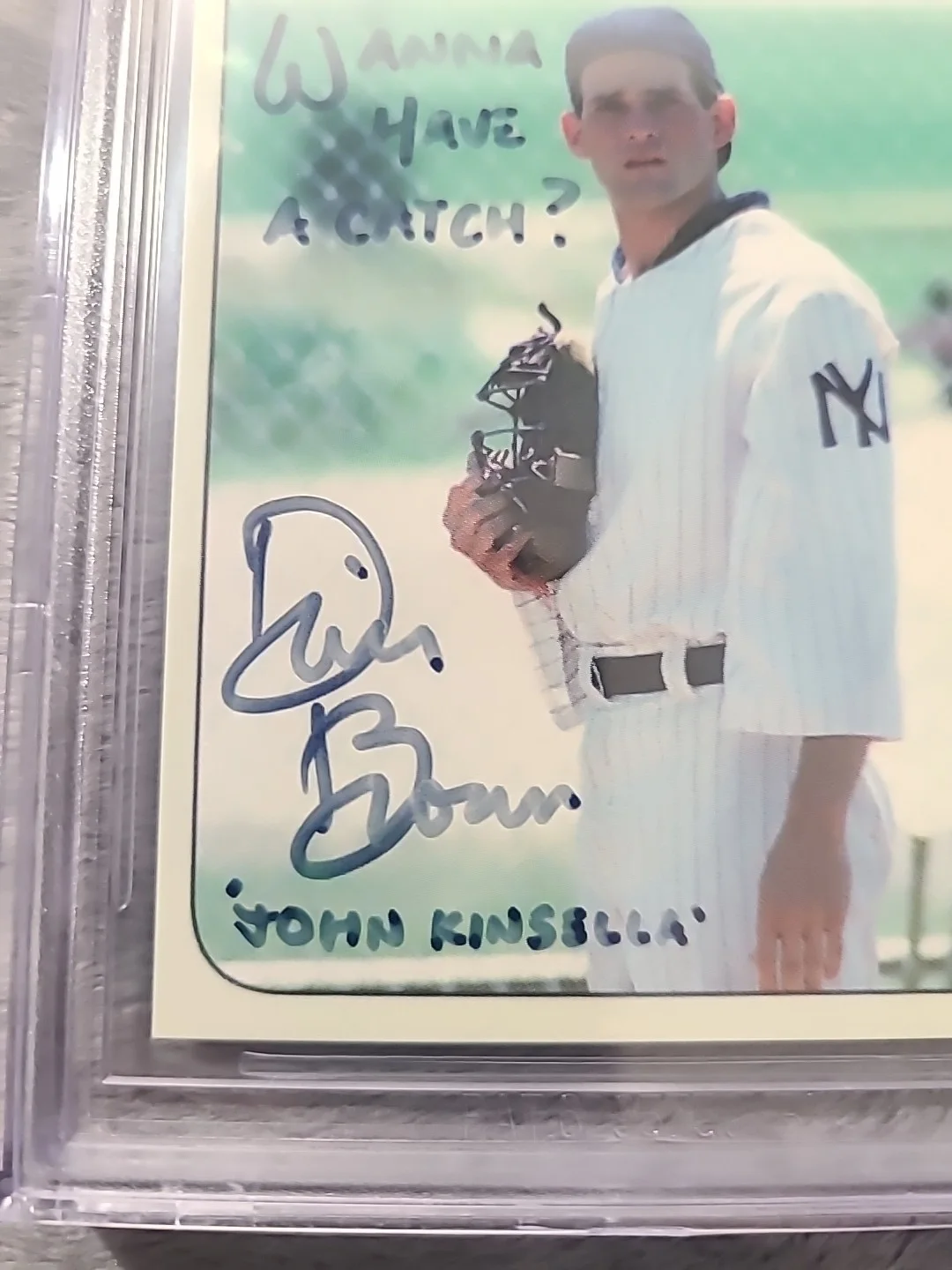 Dwier Brown Signed Field Of Dreams Card John Kinsella BAS Coa Wanna Have A Catch, изображение 5