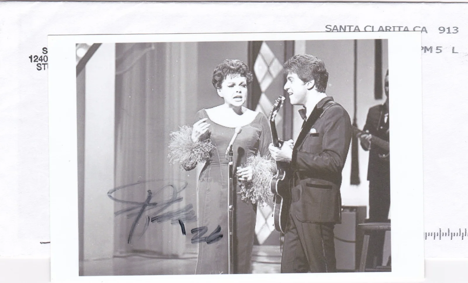 JOHNNY RIVERS Signed 4X6 Photo Music Autograph, image 2