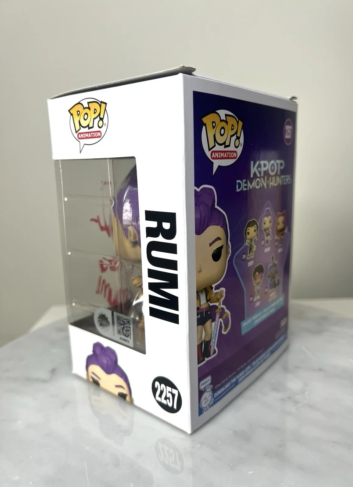 Arden Cho — Arden Cho ‘Rumi’ K-Pop Demon Hunters Signed Funko Pop SWAU COA, image 5