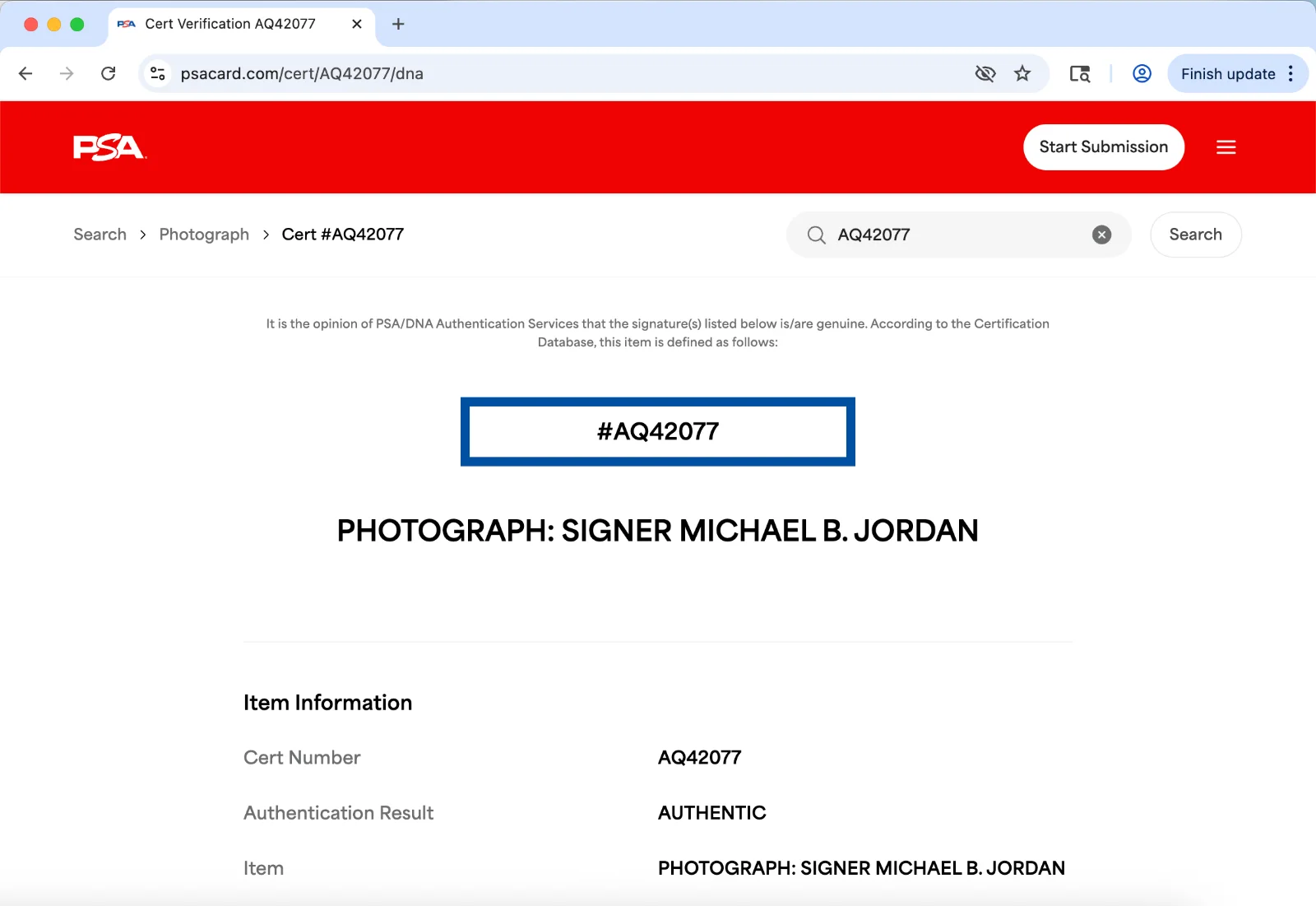 Michael B. Jordan — Michael B Jordan signed 11x14 photo PSA DNA autograph Creed poster image, изображение 3