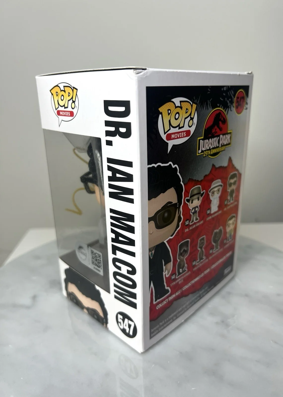 Jeff Goldblum — Jeff Goldblum Signed Ian Malcolm Jurassic Park Funko Pop SWAU COA, изображение 4