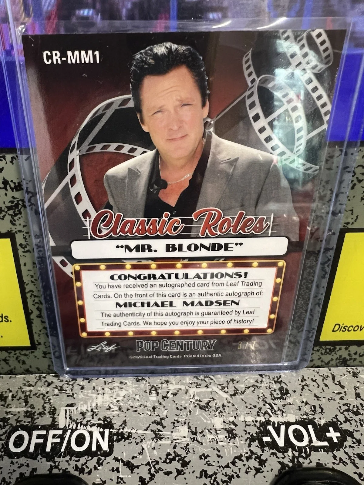 Michael Madsen — 2020 Pop Century Michael Madsen Signed Autographed Mr. Blonde Reservoir Dogs /7, image 3