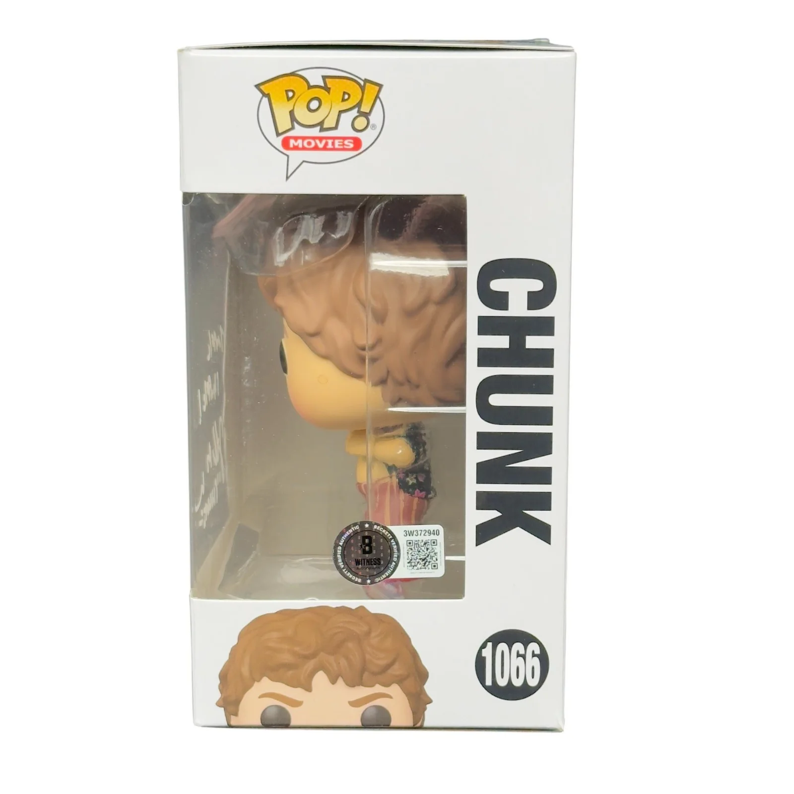 Jeff Cohen — Jeff Cohen Signed The Goonies Chunk Funko Pop 1066 Beckett Authentic Autograph, изображение 2