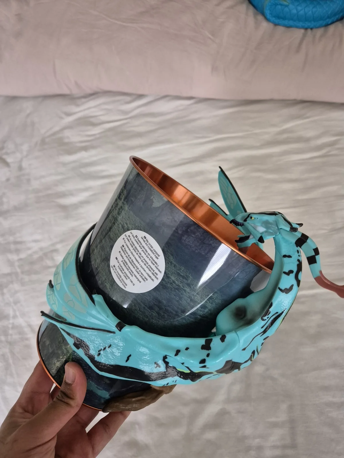 large AVATAR 3 FIRE AND ASH POPCORN BUCKET MOVIE CINEMA official merch, изображение 4
