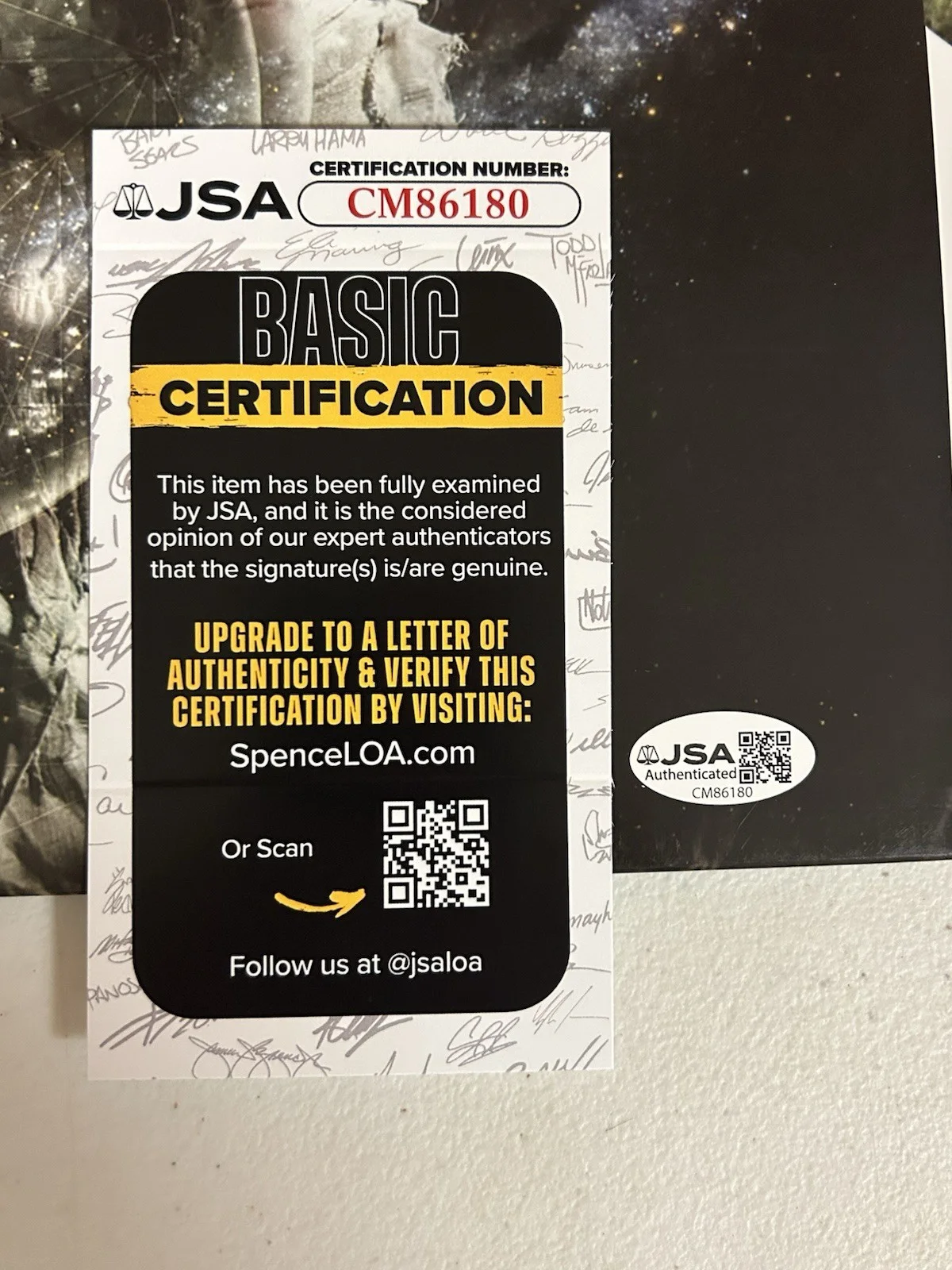 ERRA AUTOGRAPHED SIGNED IMPULSE LP VINYL ALBUM WITH JSA COA # CM86180, изображение 4