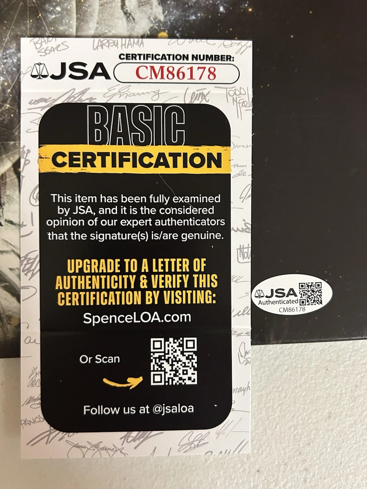 ERRA AUTOGRAPHED SIGNED IMPULSE LP VINYL ALBUM WITH JSA COA # CM86178, изображение 4