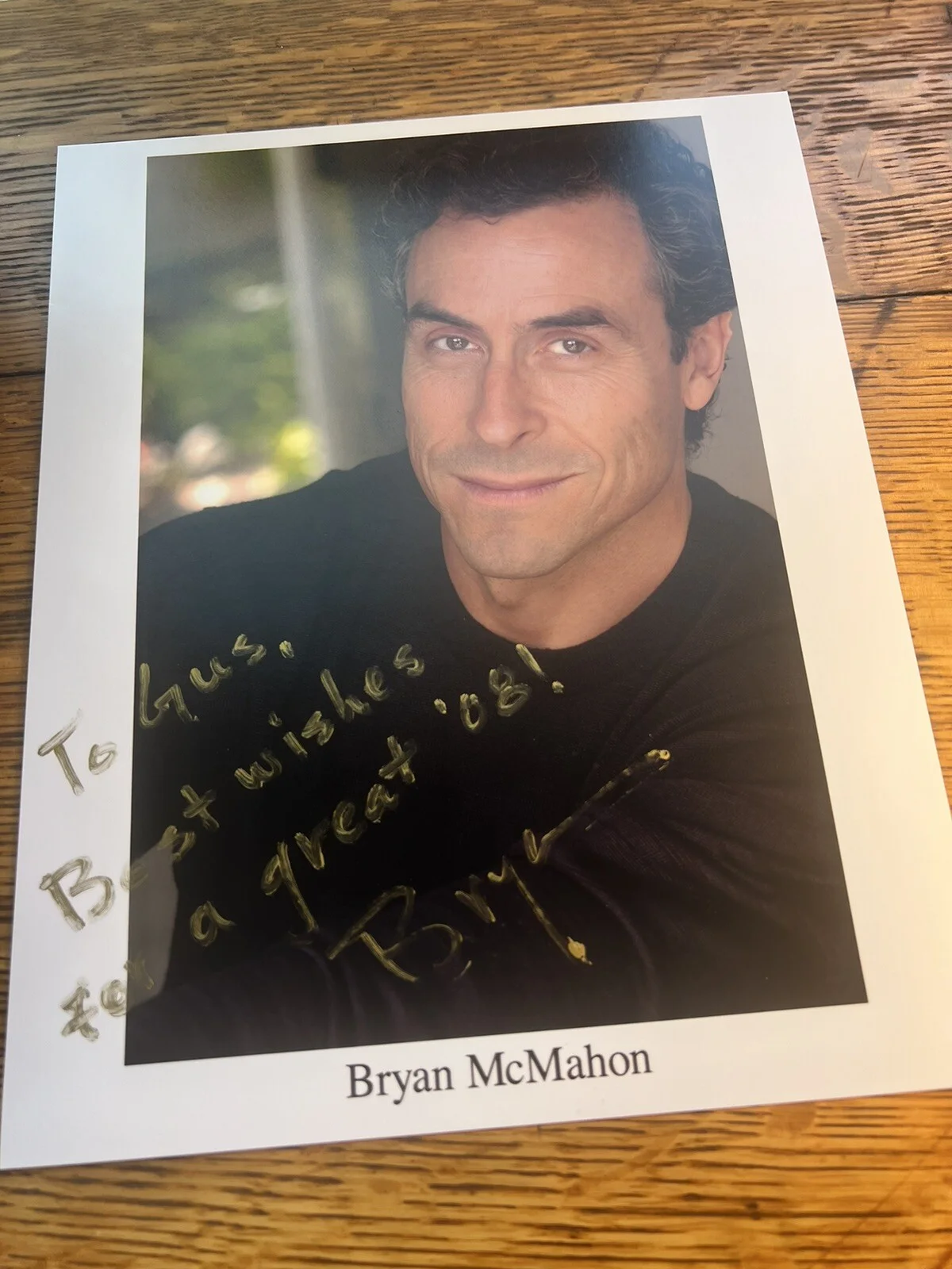 Bryan McMahon — Bryan McMahon Actor Autographed Signed 8X10 Photograph "Mad Money", изображение 2
