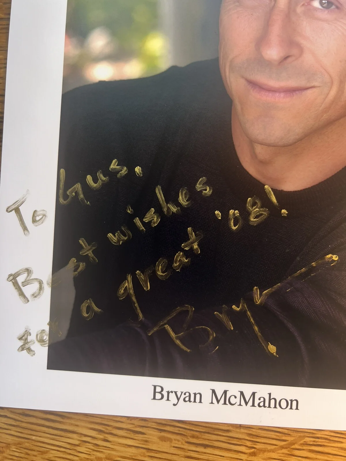 Bryan McMahon — Bryan McMahon Actor Autographed Signed 8X10 Photograph "Mad Money", изображение 3