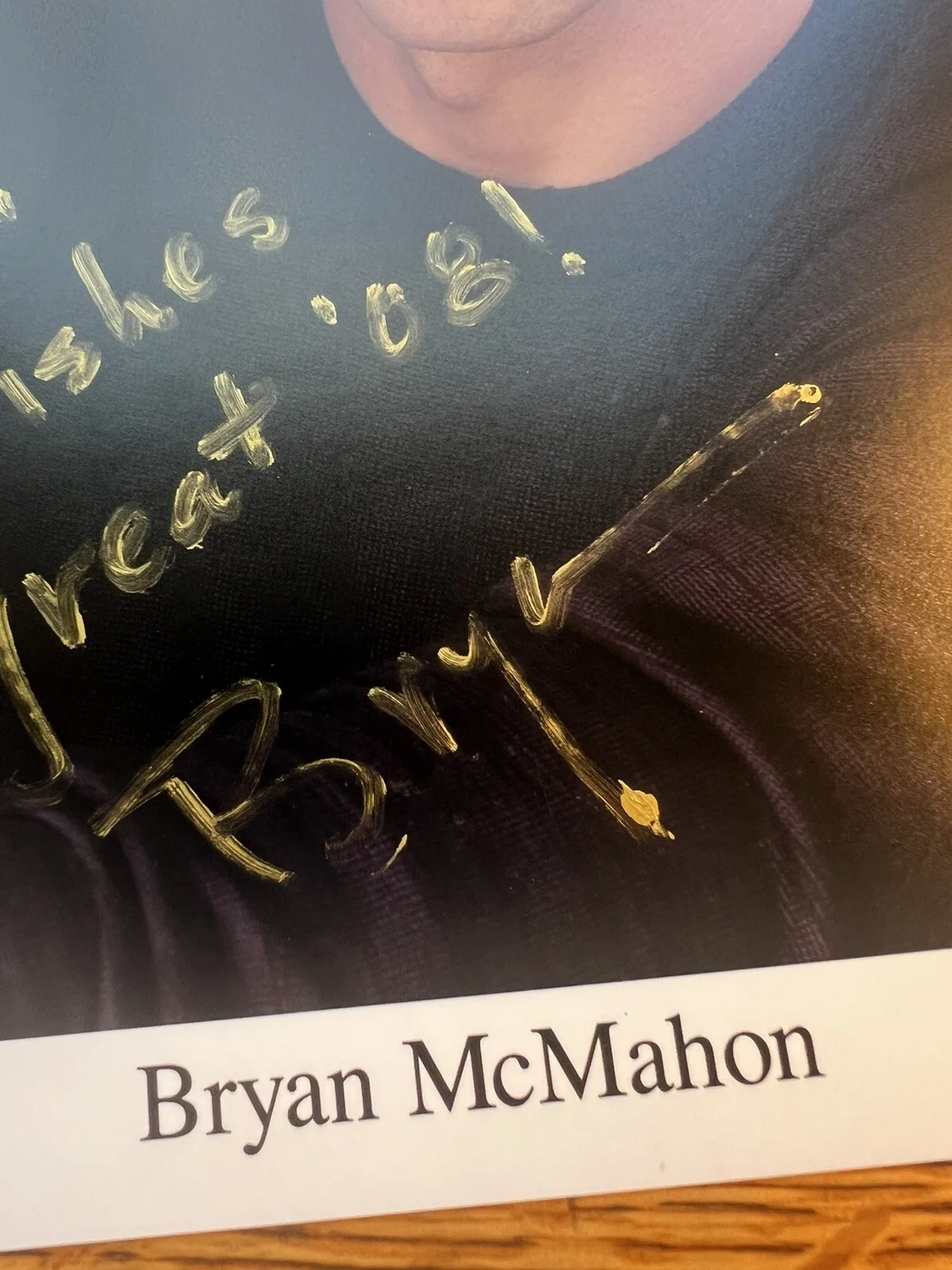 Bryan McMahon — Bryan McMahon Actor Autographed Signed 8X10 Photograph "Mad Money", изображение 4