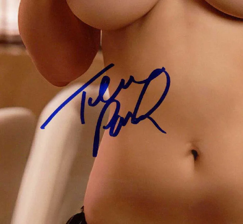 TERA PATRICK SIGNED AUTOGRAPHED 11x14 PHOTO ADULT MOVIE ACTRESS RARE BECKETT BAS, изображение 2
