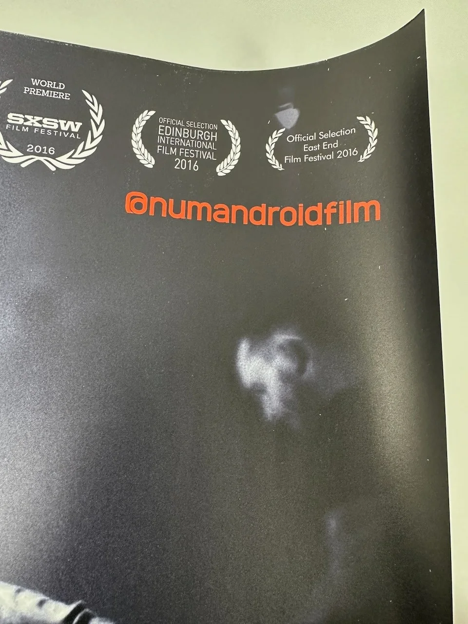 Gary Numan: Android in La La Land (2015) Original UK Quad Cinema Poster, image 5