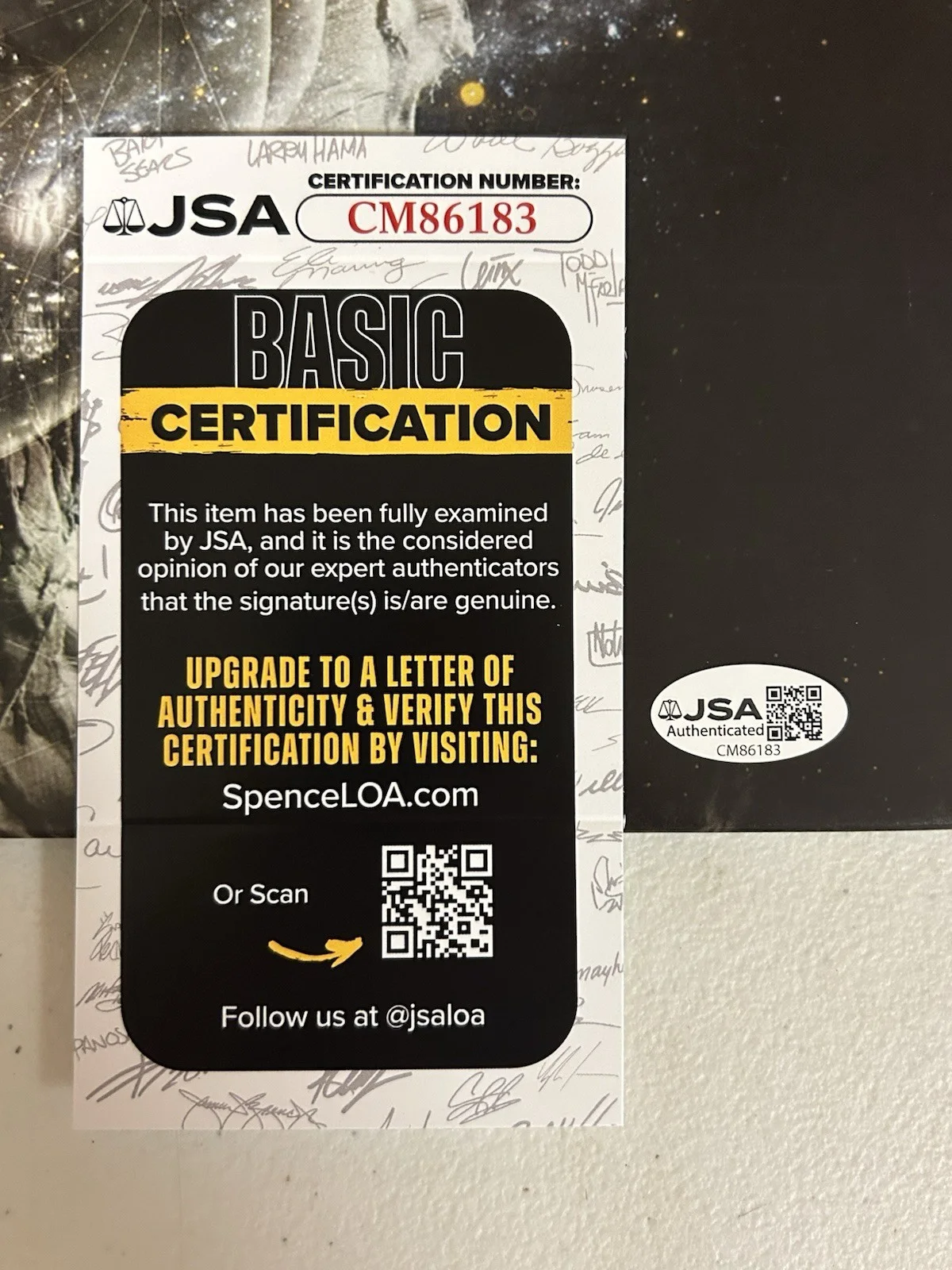 ERRA AUTOGRAPHED SIGNED IMPULSE LP VINYL ALBUM WITH JSA COA # CM86183, image 4