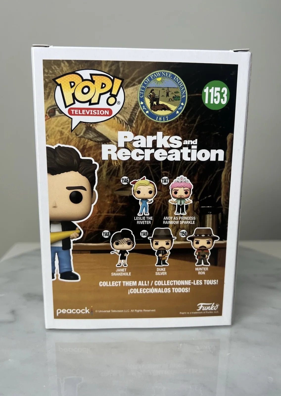 Adam Scott — Adam Scott Signed Parks and Recreation Ben Wyatt Funko Pop #1153 SWAU CERTIFIED, изображение 4