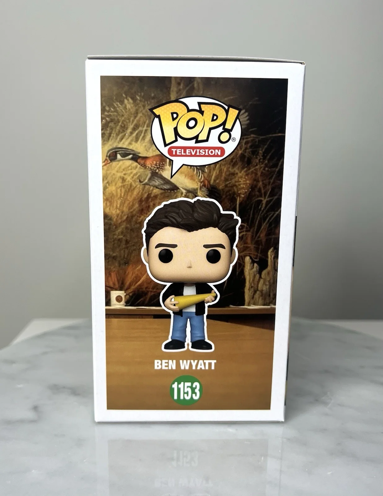 Adam Scott — Adam Scott Signed Parks and Recreation Ben Wyatt Funko Pop #1153 SWAU CERTIFIED, изображение 5