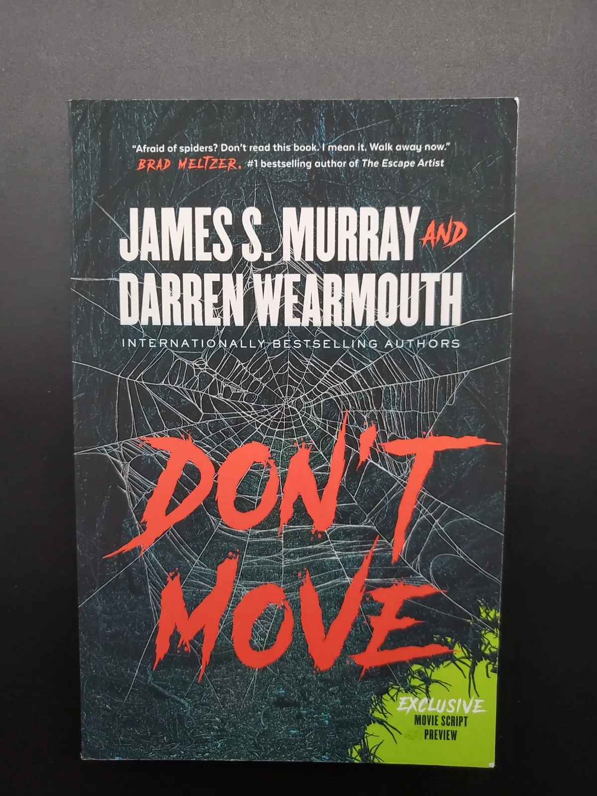 James Murr Murray — Brand New Impractical Jokers' James "Murr" Murray's "Don't Move" Signed Copy