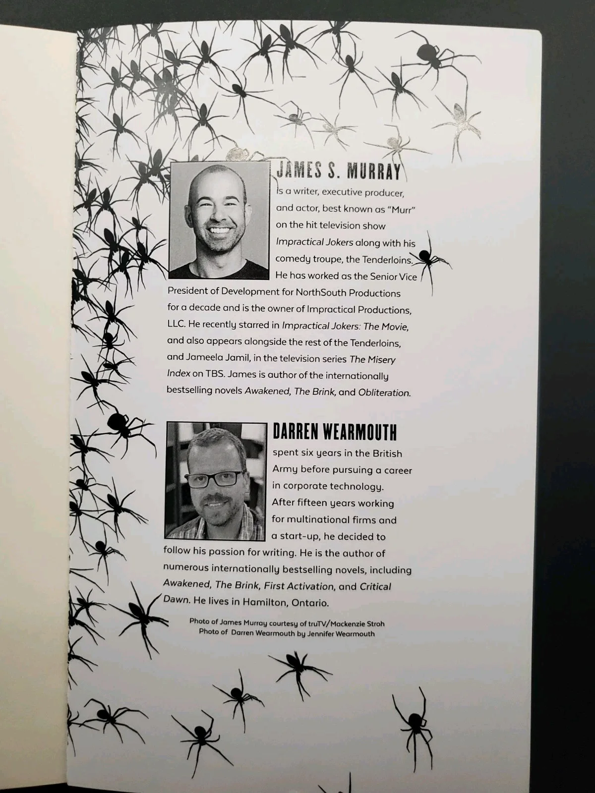 James Murr Murray — Brand New Impractical Jokers' James "Murr" Murray's "Don't Move" Signed Copy, image 5