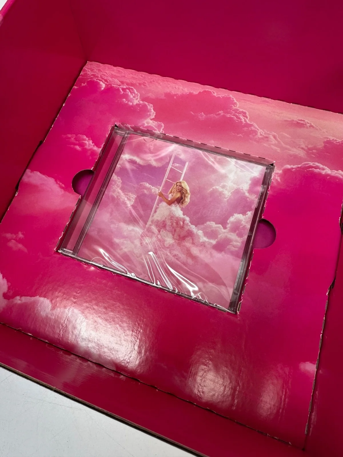 Megan Moroney Cloud 9 Pink Crewneck Sweater - Small CD Box, image 3