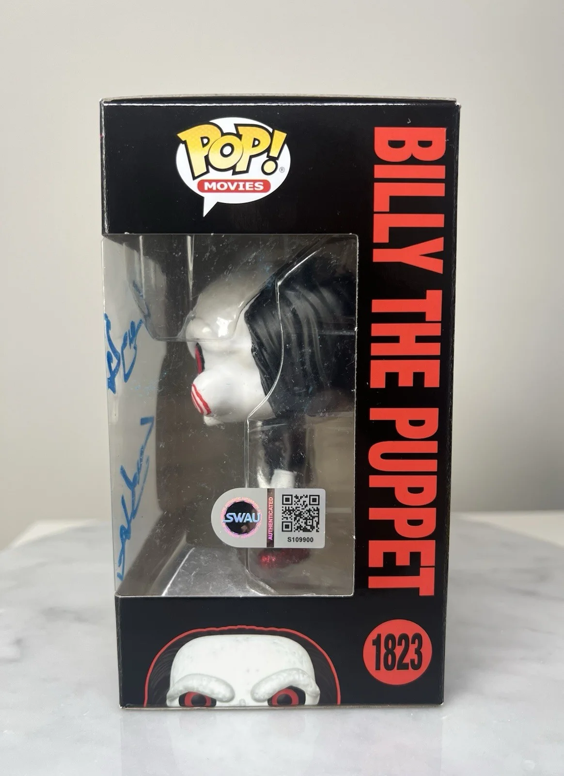 Leigh Whannel — Leigh Whannell Signed Jigsaw Funko Pop SWAU COA, изображение 4