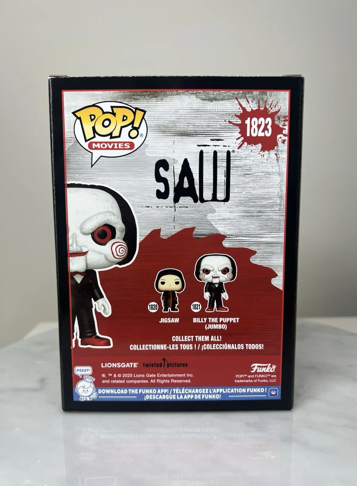 Leigh Whannel — Leigh Whannell Signed Jigsaw Funko Pop SWAU COA, изображение 5