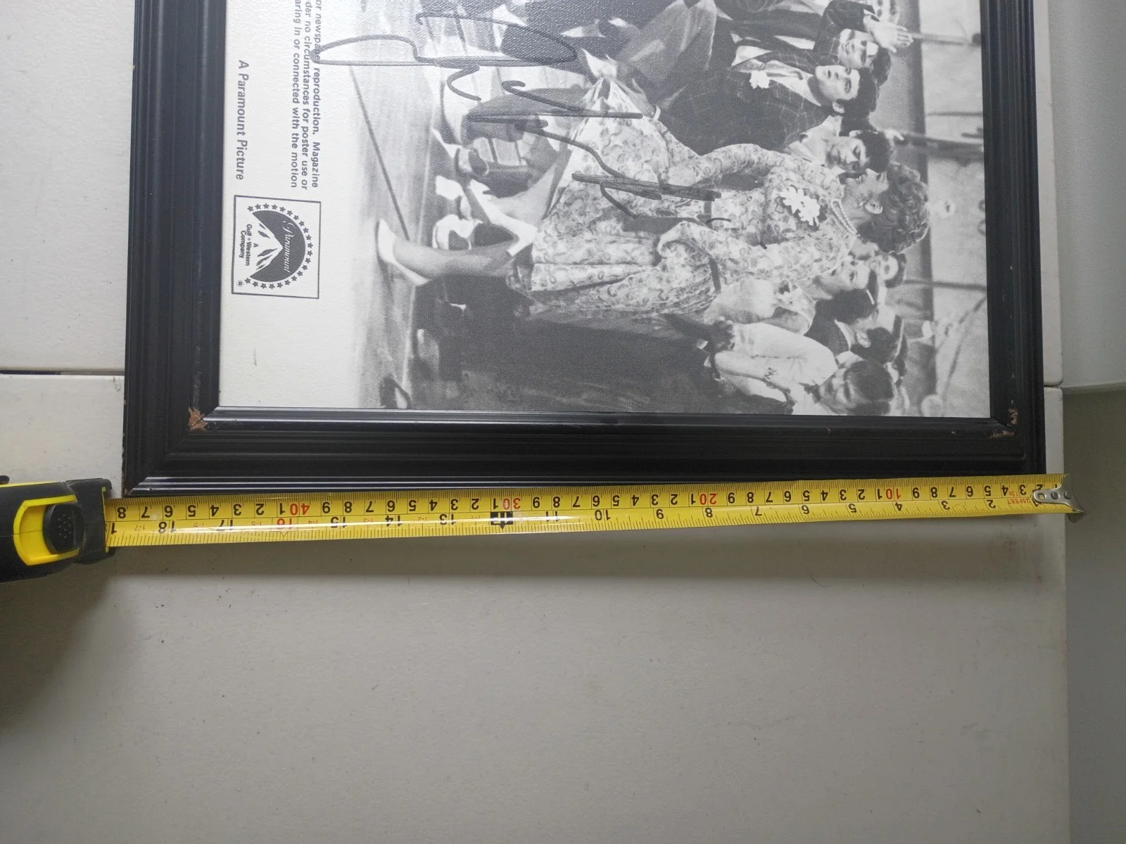 John Travolta — Autographed, John Travolta! Signed John Travolta Grease Photo, Framed, image 3