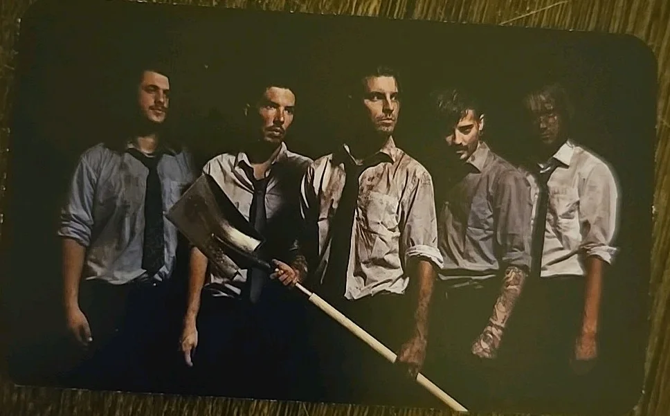 Autographed ICE NINE KILLS - THE TRINITY OF TERROR TOUR 2022 Card, image 2