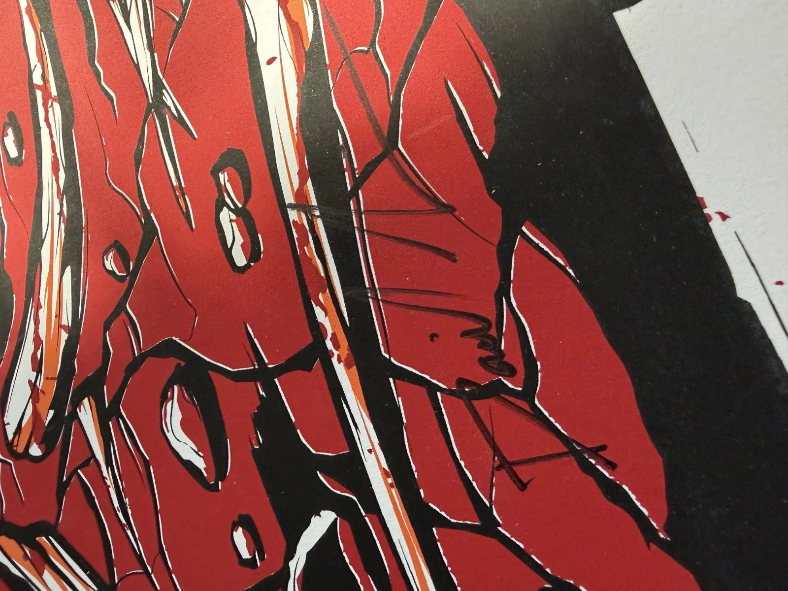 Red Fang Band Poster signed by entire band...MINT!, изображение 3