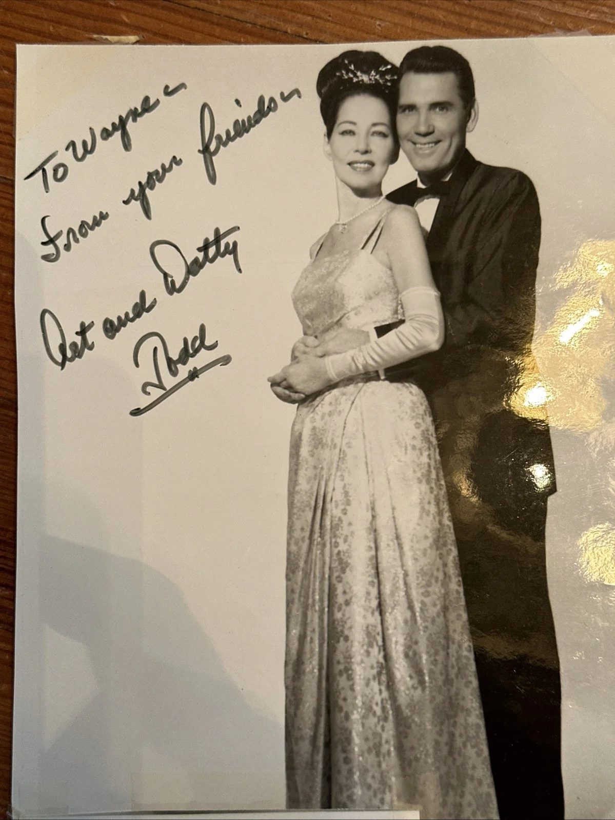 Autographed Photo Of Singers ART and DOTTY TODD “Chanson D’Amour”, image 2