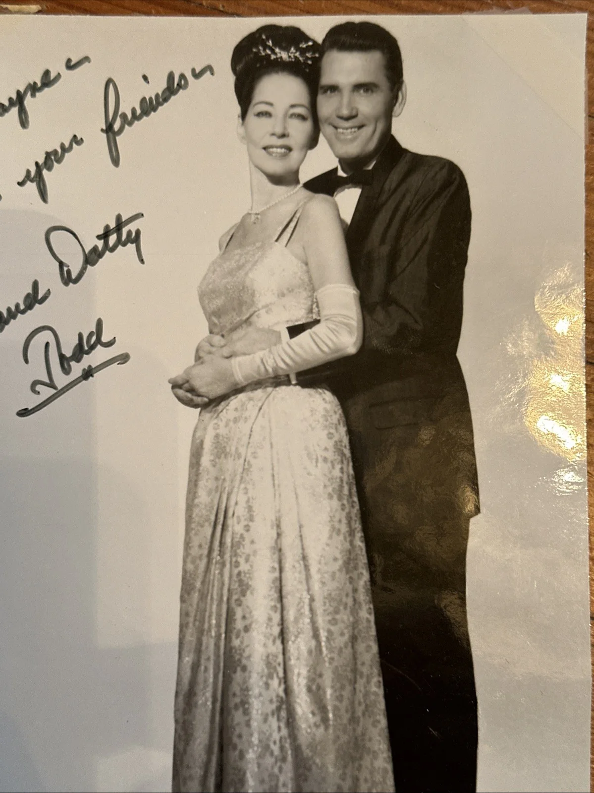 Autographed Photo Of Singers ART and DOTTY TODD “Chanson D’Amour”, image 3