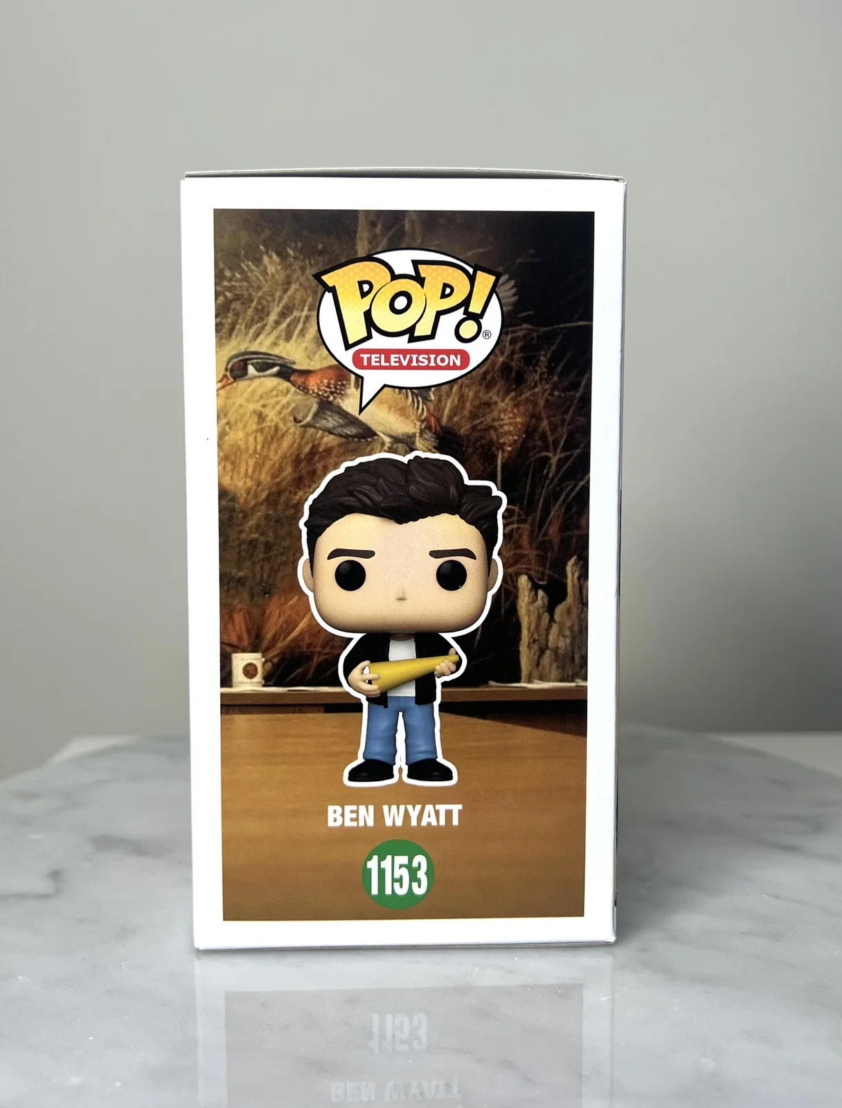 Adam Scott — Adam Scott Signed Parks and Recreation Ben Wyatt Funko Pop SWAU COA, изображение 3