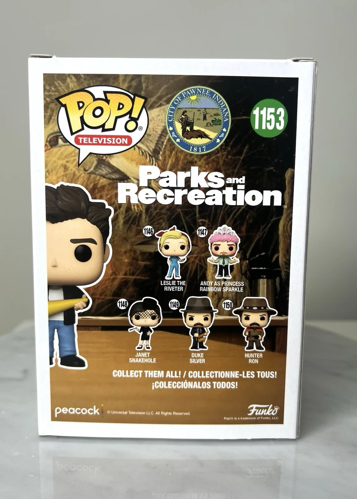 Adam Scott — Adam Scott Signed Parks and Recreation Ben Wyatt Funko Pop #1153 SWAU COA, изображение 4