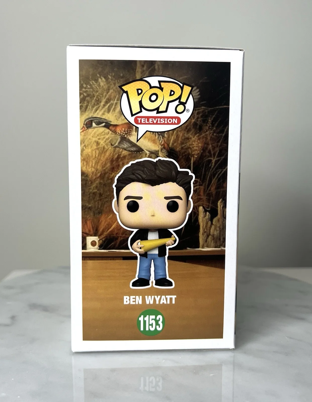Adam Scott — Adam Scott Signed Parks and Recreation Ben Wyatt Funko Pop #1153 SWAU COA, изображение 5