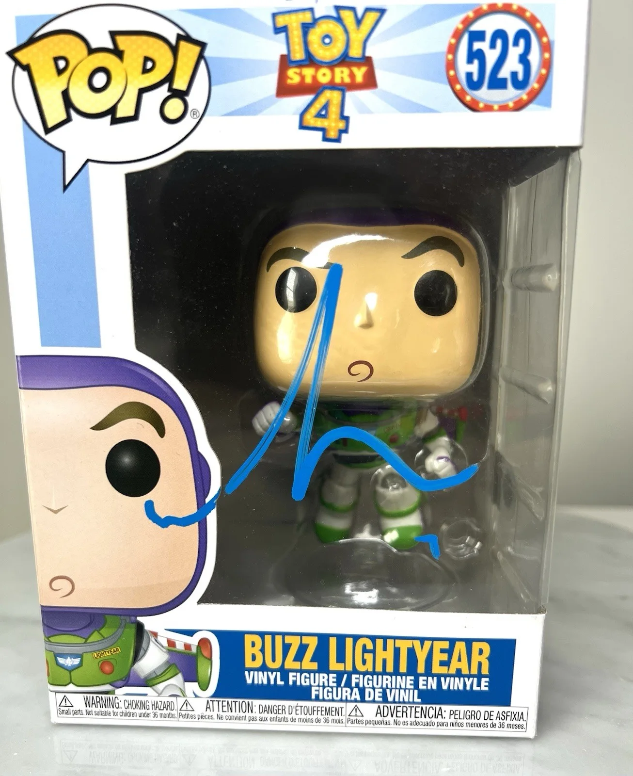 Tim Allen — Tim Allen Signed Buzz Lightyear Toy Story Funko Pop SWAU COA, изображение 2