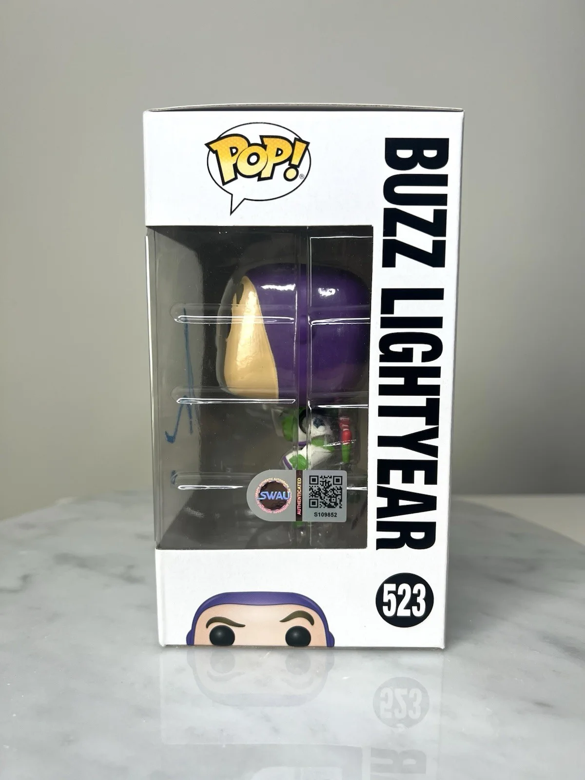 Tim Allen — Tim Allen Signed Buzz Lightyear Toy Story Funko Pop SWAU COA, изображение 3