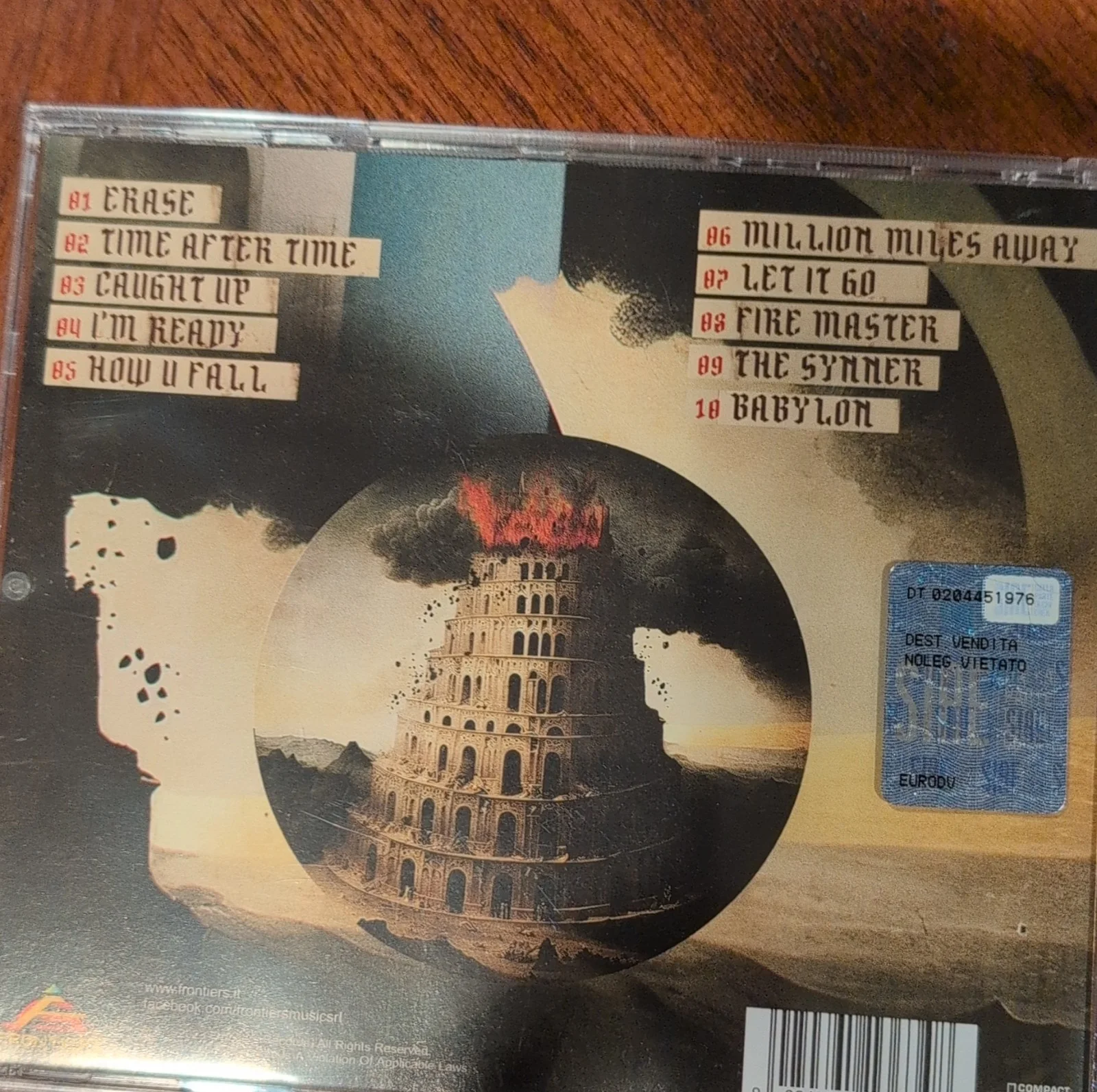 Lynch Mob Babylon Autographed Original Music CD & Booklet Signed Rock Album, изображение 2