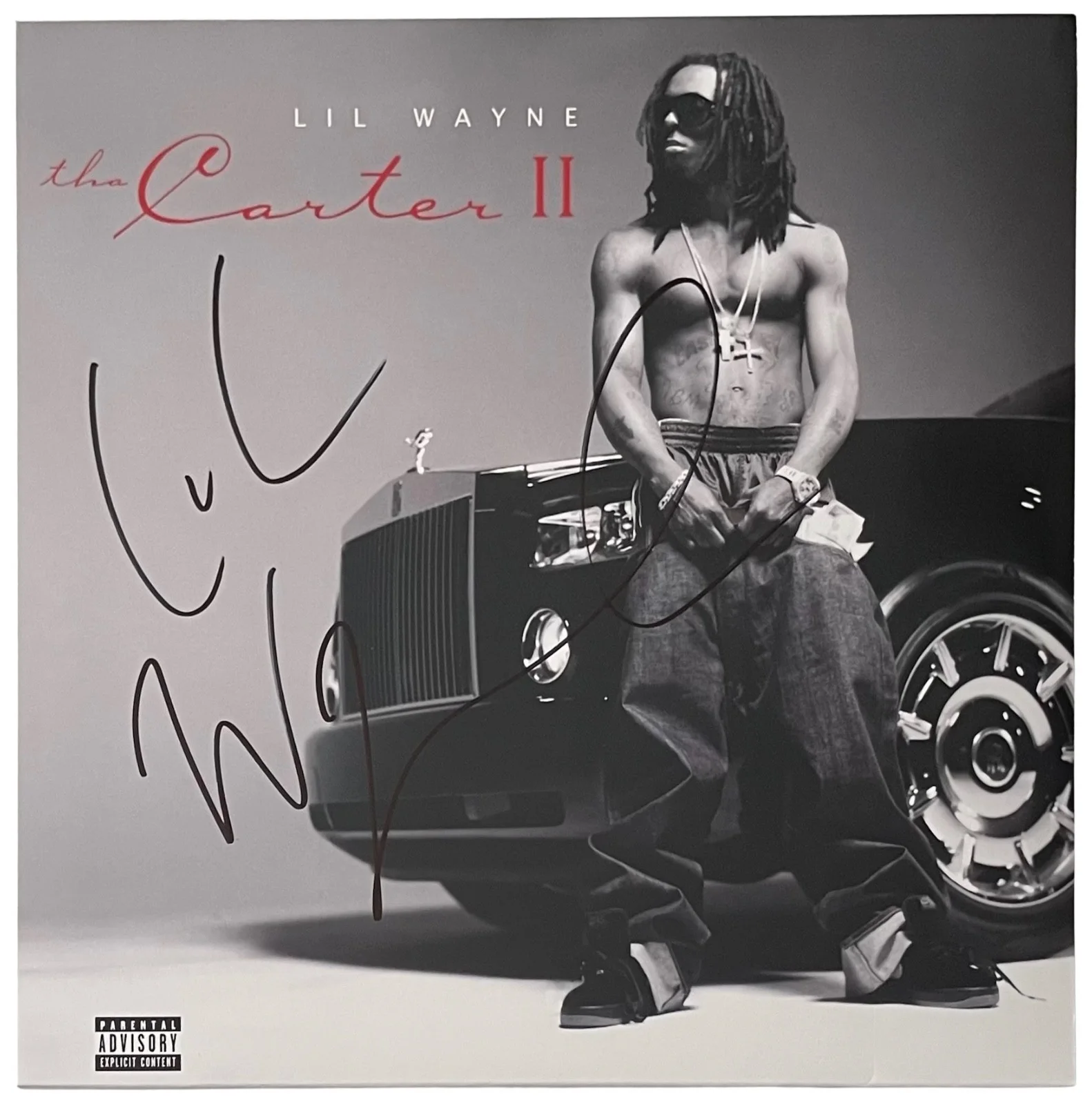 Lil Wayne Signed Tha Carter II 2 Vinyl Record JSA LOA ZZ61324, изображение 3