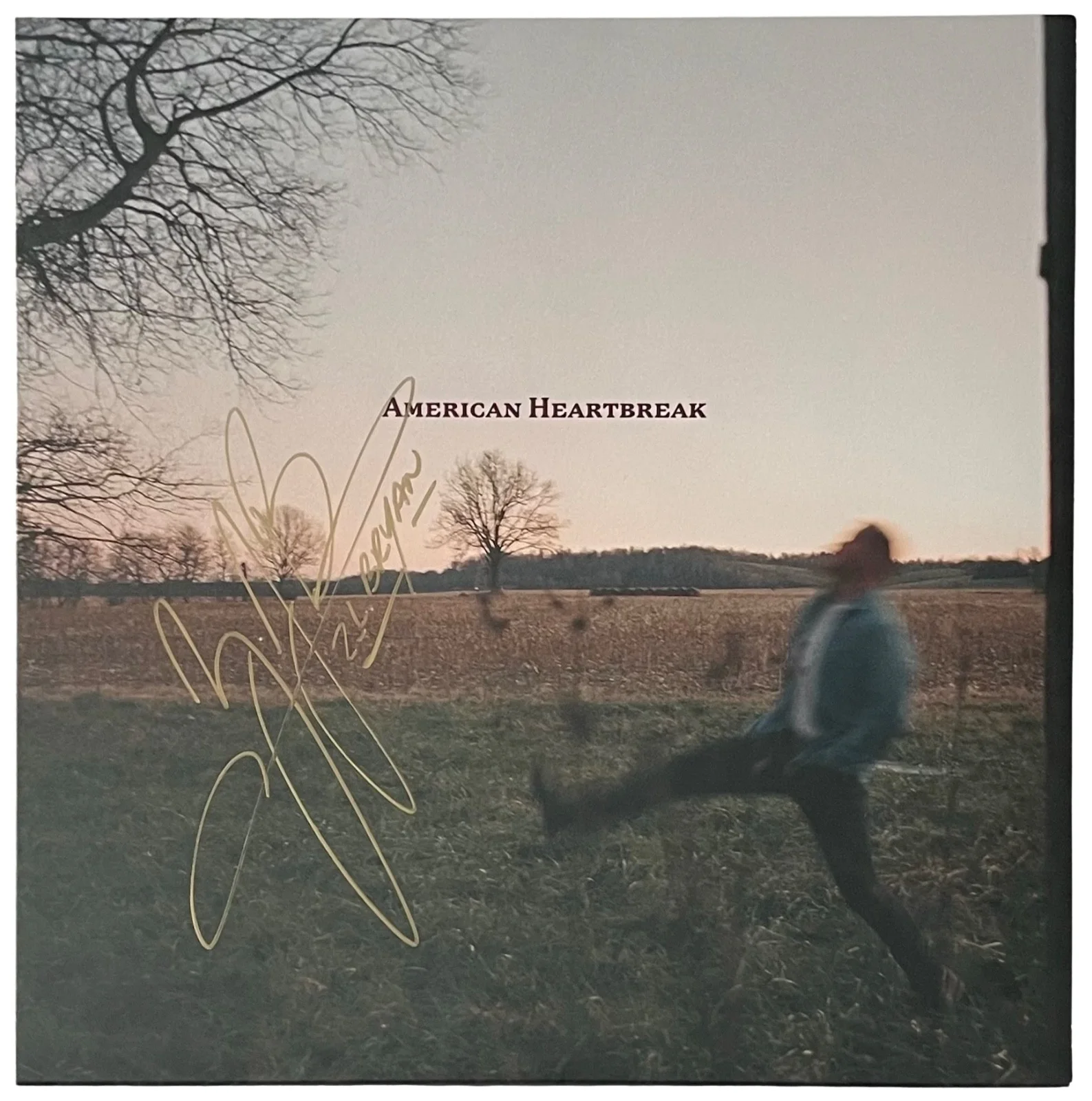 Zach Bryan Signed American Heartbreak Vinyl Record JSA LOA ZZ61337, изображение 3