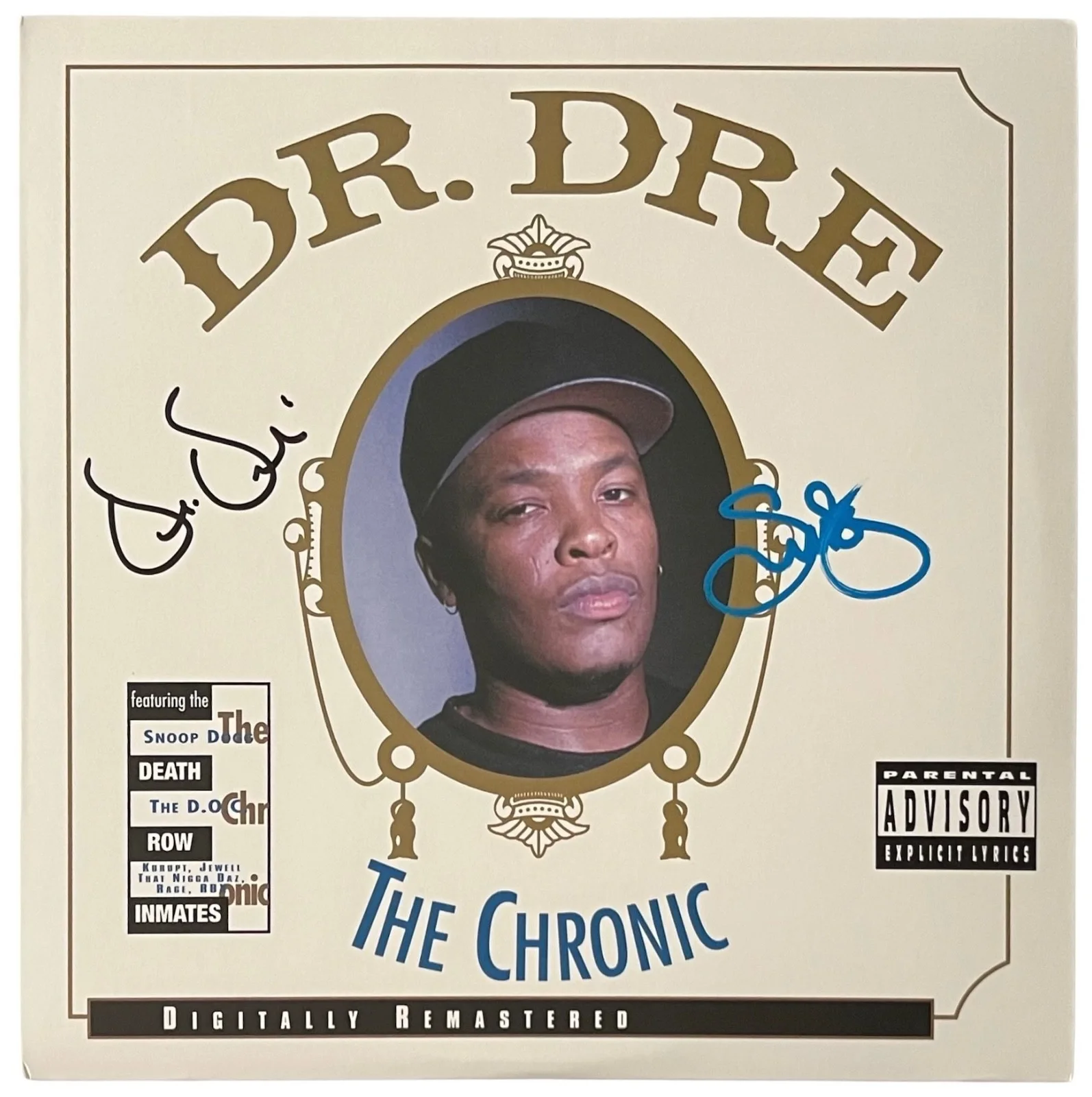Dr. Dre & Snoop Dogg Signed The Chronic Vinyl Record JSA LOA ZZ61325, image 3