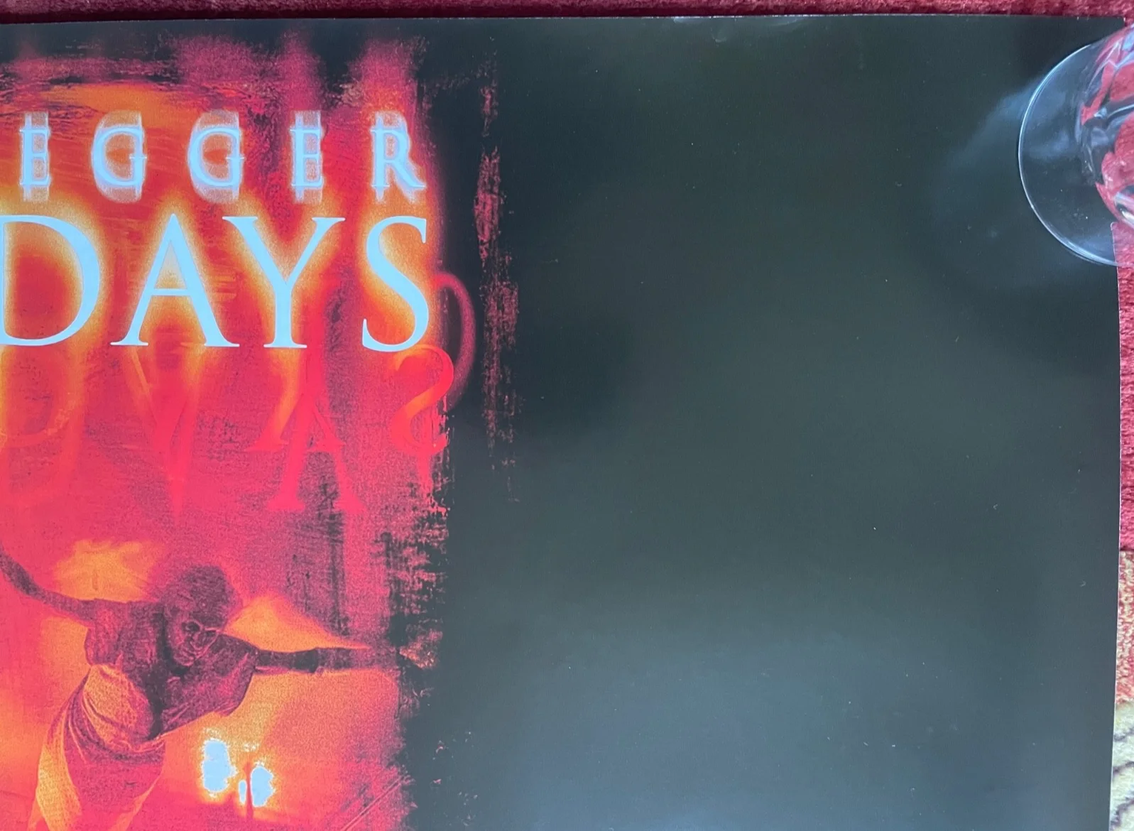 END OF DAYS (1999) Original UK Advance Quad Movie Poster, Arnold Schwarzenegger, изображение 3