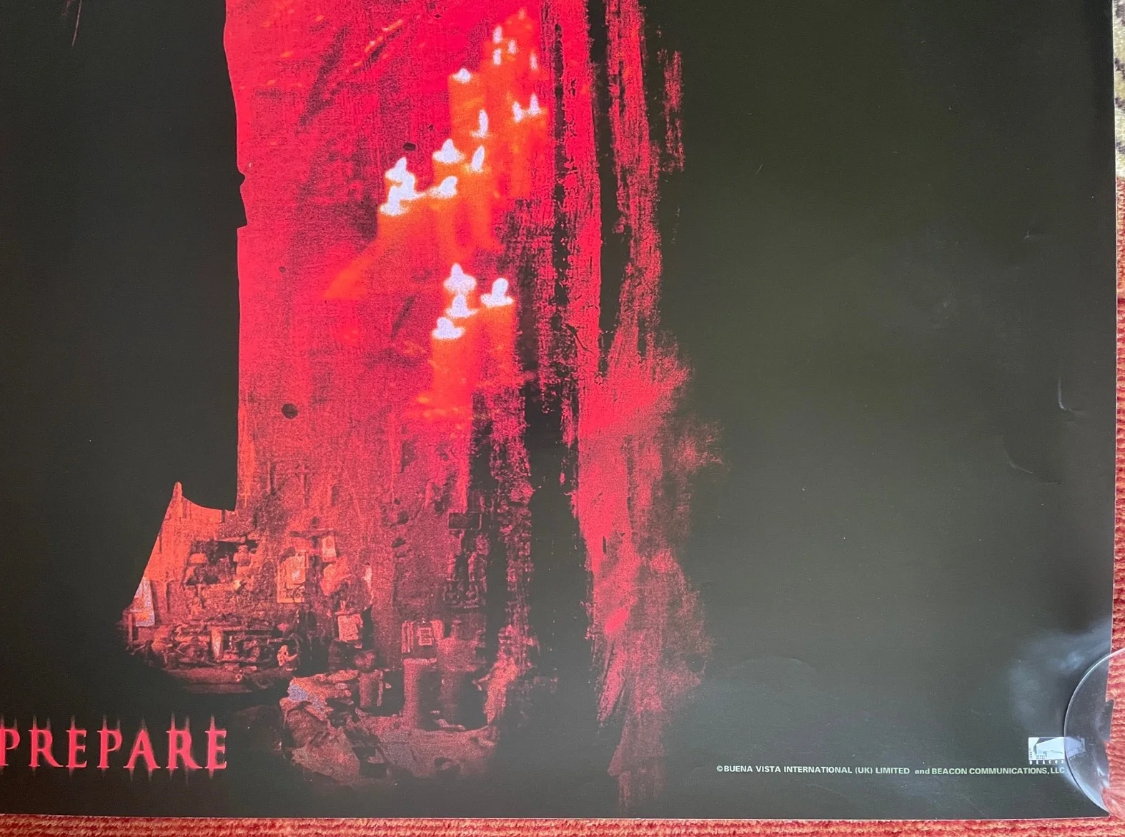 END OF DAYS (1999) Original UK Advance Quad Movie Poster, Arnold Schwarzenegger, изображение 5