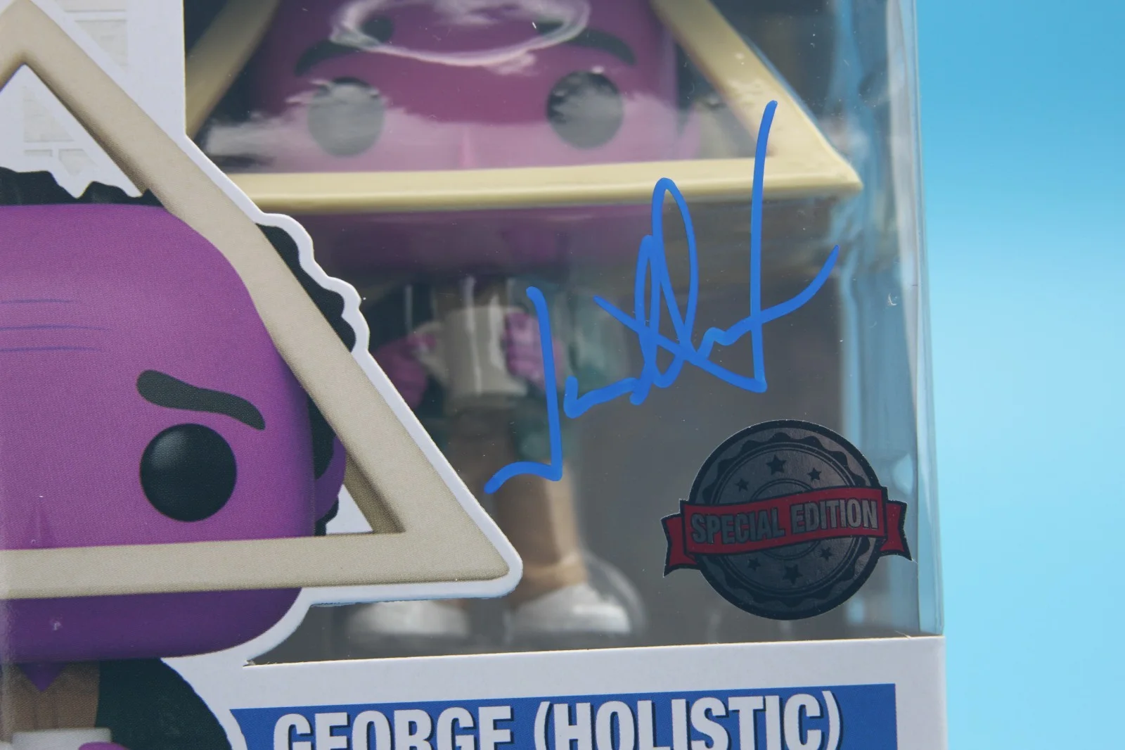 Jason Alexander — Funko Pop Seinfeld George Holistic signed by Jason Alexander (OCC Authentic), image 3