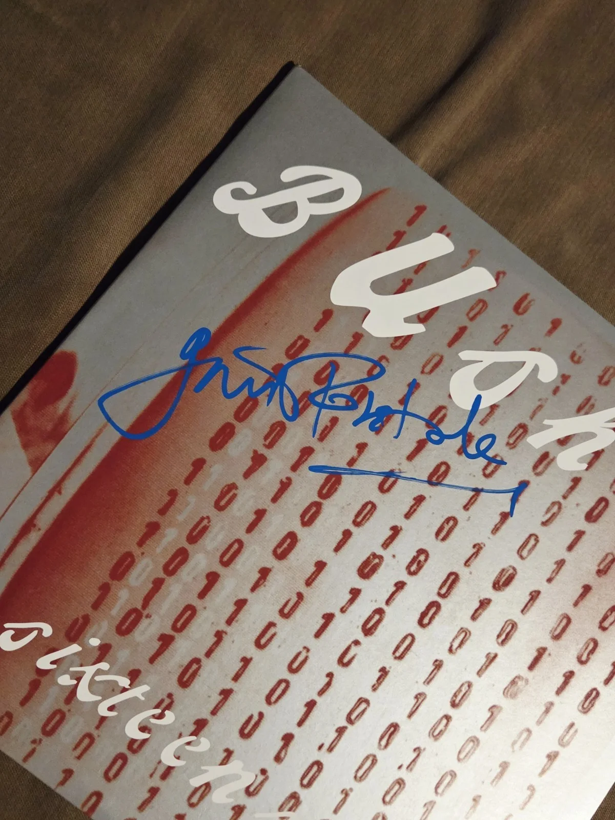 Gavin Rossdale Signed Bush Autographed 3x Sixteen Stone Vinyl, image 2