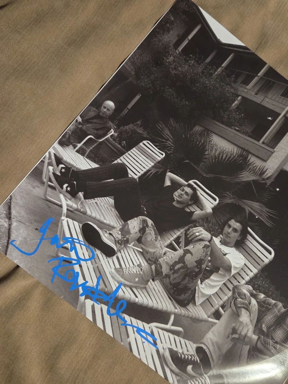 Gavin Rossdale Signed Bush Autographed 3x Sixteen Stone Vinyl, image 4