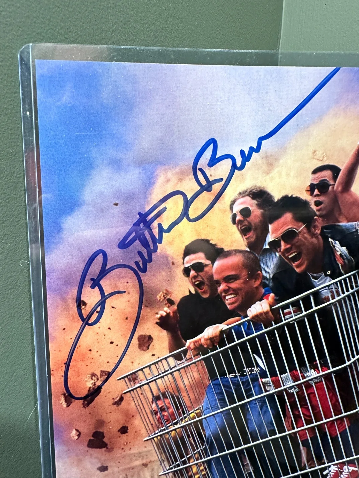 Eric Butterbean Esch — Butterbean Eric Esch Signed Jackass The Movie 11x17 Movie Poster Schwartz COA, изображение 2