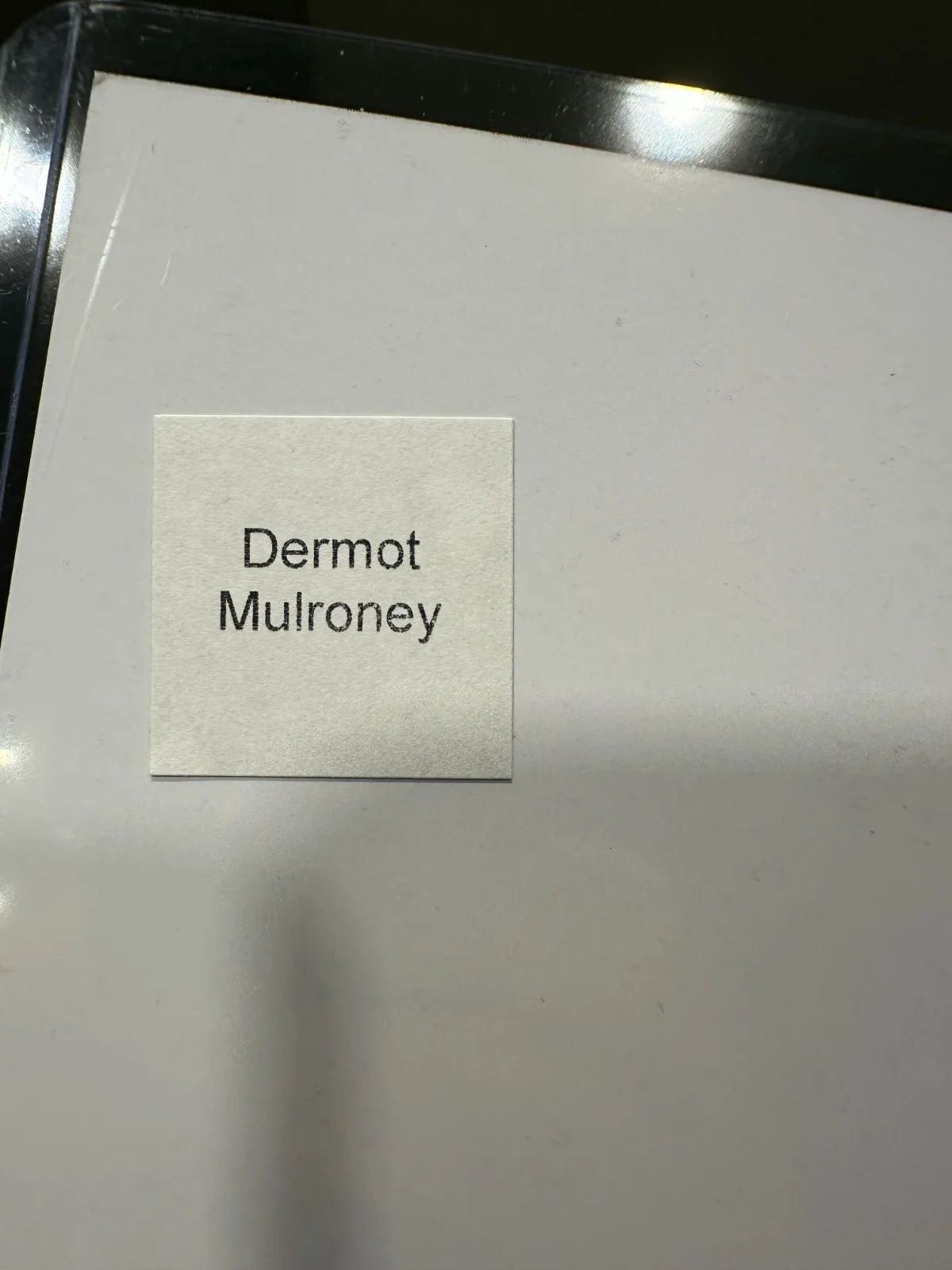 Dermot Mulroney — Dermot Mulroney Signed My Best Friend's Wedding Movie Poster Schwartz COA Julia, изображение 5