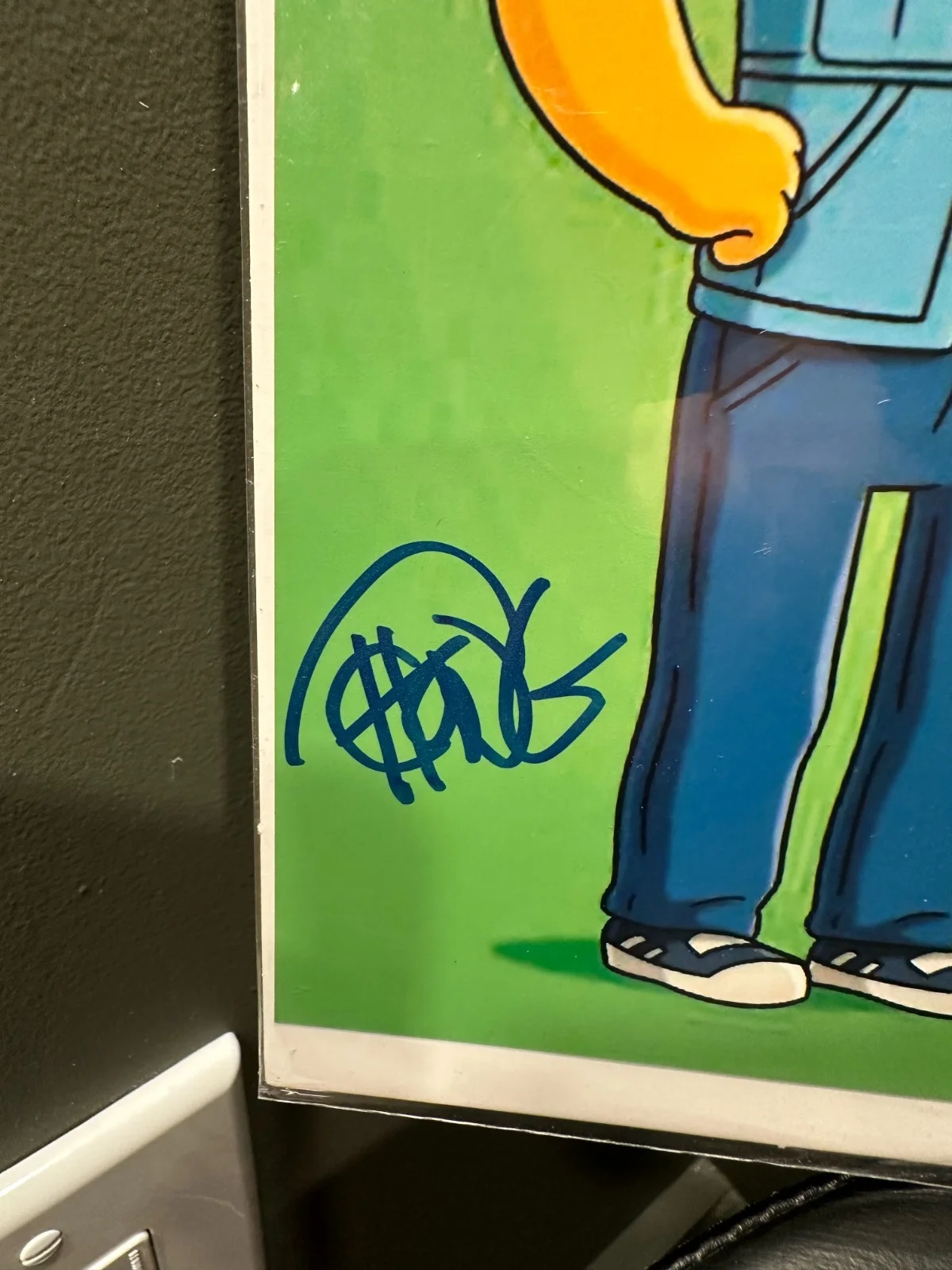 Cheech Marin, Tommy Chong — Cheech Marin Tommy Chong Dual Signed Simpsons 8x10 Photo JSA COA Homer Authentic, изображение 2