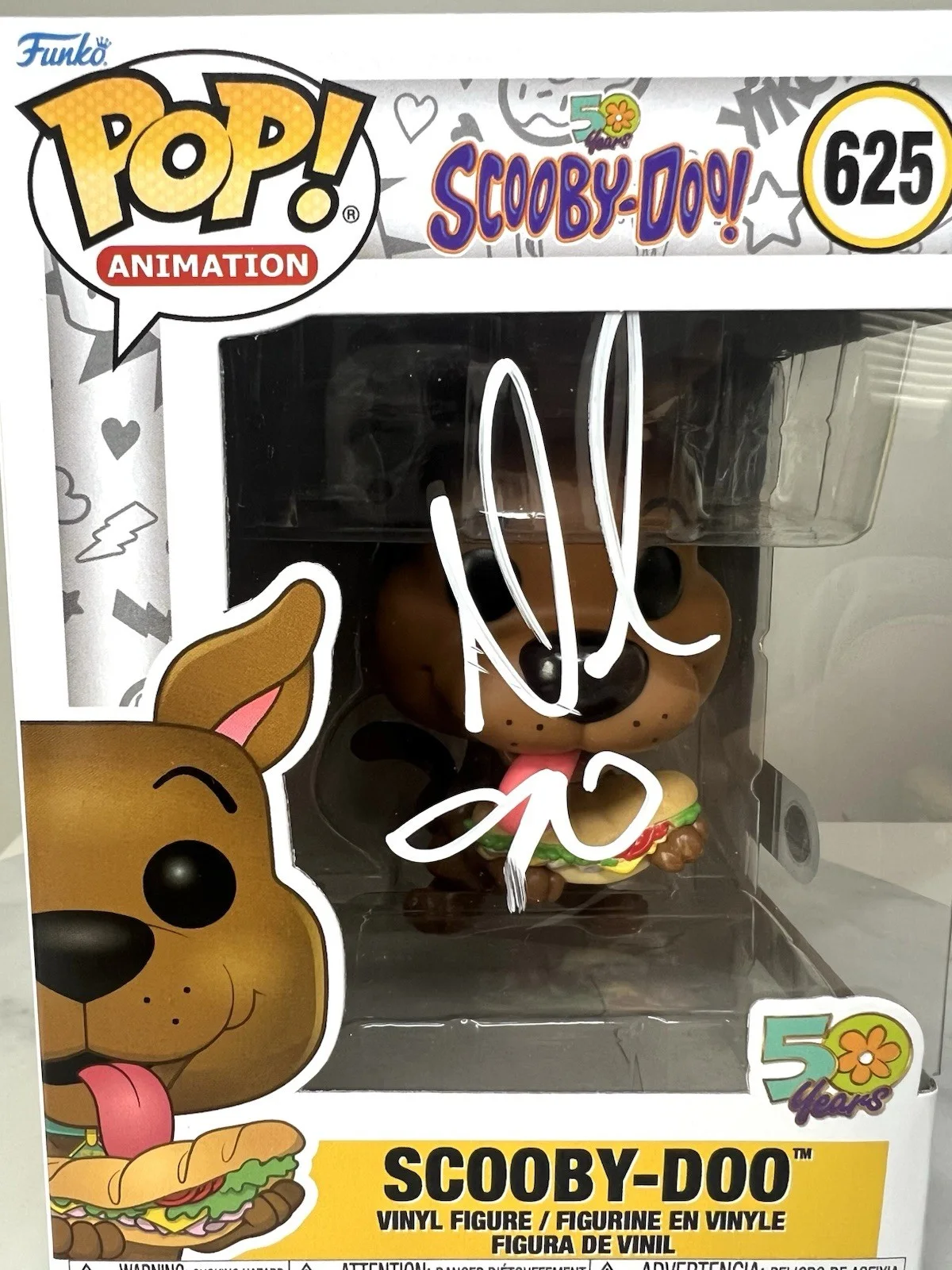 Mark McGrath — Mark McGrath Signed Scooby Doo Funko Pop SWAU COA, image 2